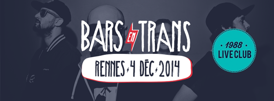 Cotton Claw au festival Bars En Trans le 4/12/14 electronic bass music hip hop