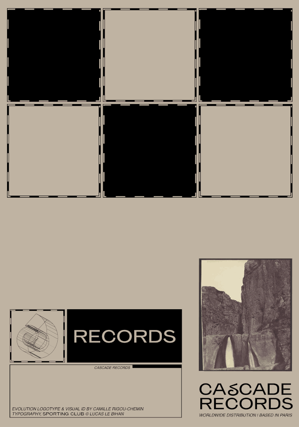 Cascade Records - New Visual ID