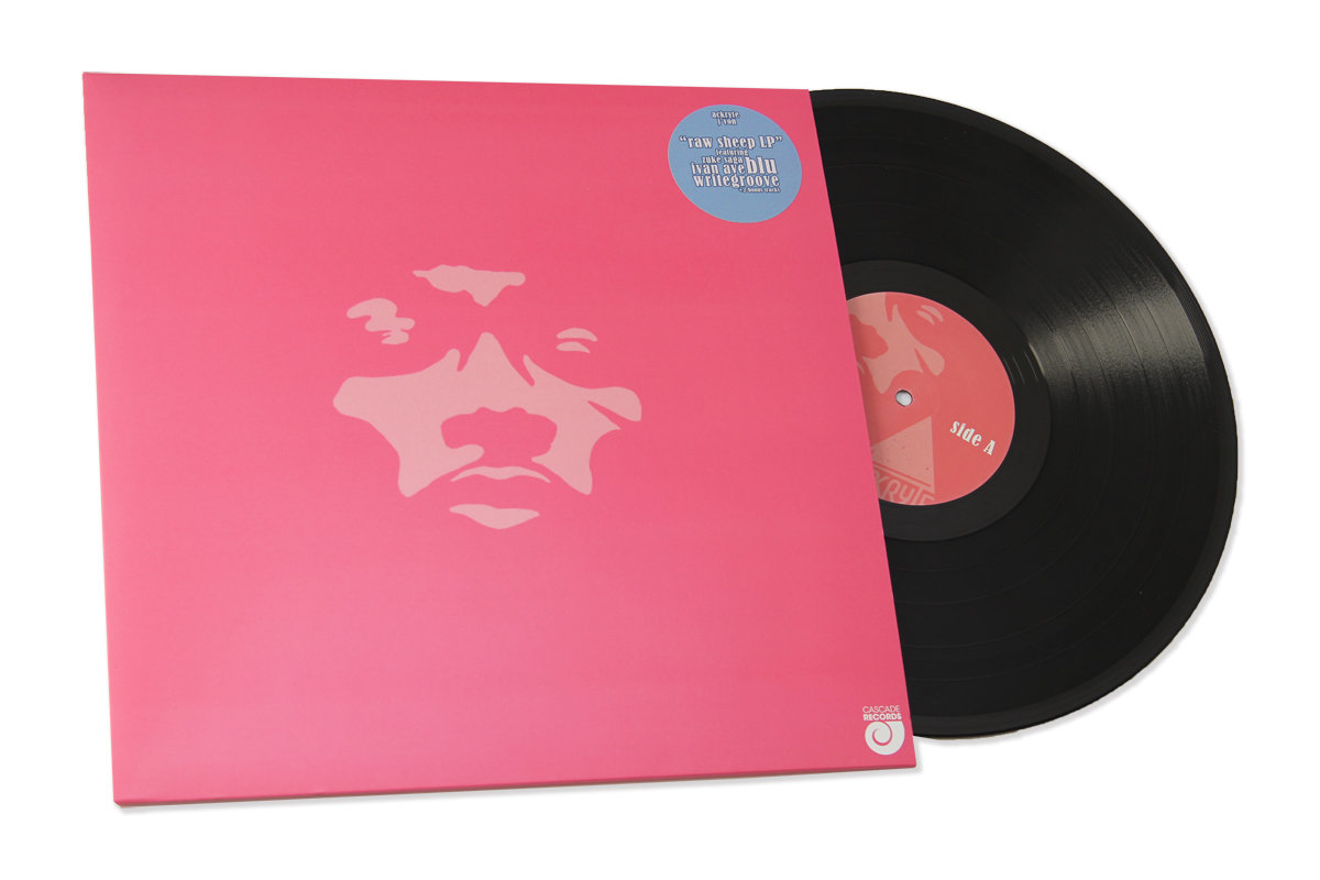 J'Von & Ackryte 'Raw Sheep' rap album music hip hop soul Vinyl cover