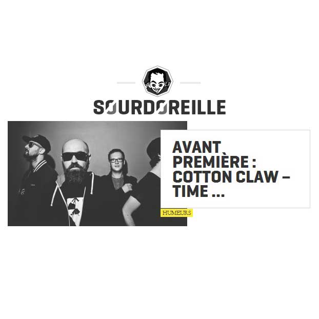 Sourdoreille Premiere : Cotton Claw - Time Trial - electronic house club music dance