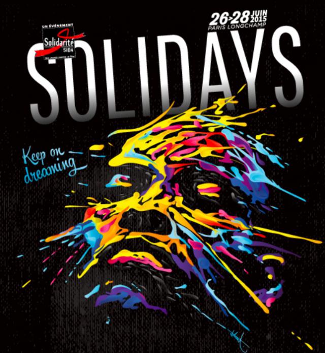 Solidays 2015 avec Cotton Claw, Rone, Caribou, The Avener