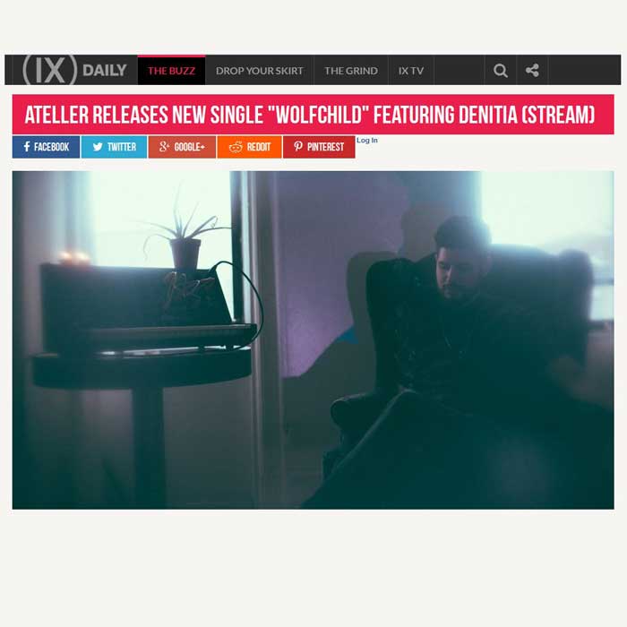 IX Daily - Ateller interview - electronic music hip hop beats