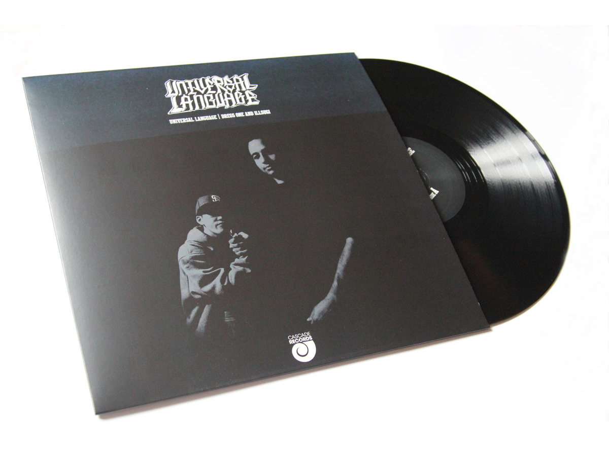 Dregs On & Ill Sugi - Universal Language - underground rap & hip hop music album Vinyl