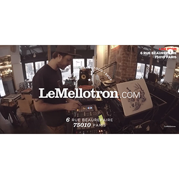 Video Le Mellotron : Zerolex • SP404 & MPC Live Set - Beatmaker - chill electro musique music hip hop