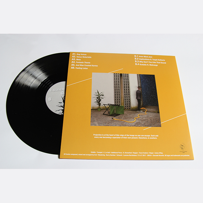 Cvd debut album ' elsewhere nowhere ' jazz electronic chill music vinyl edition