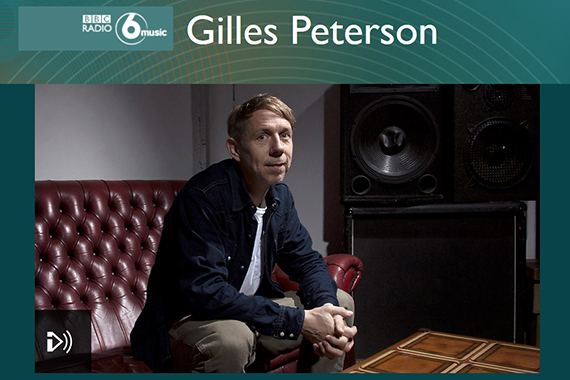 Gilles Peterson selected VECT's track on BBC 6 Music - Disco funk electro chill music