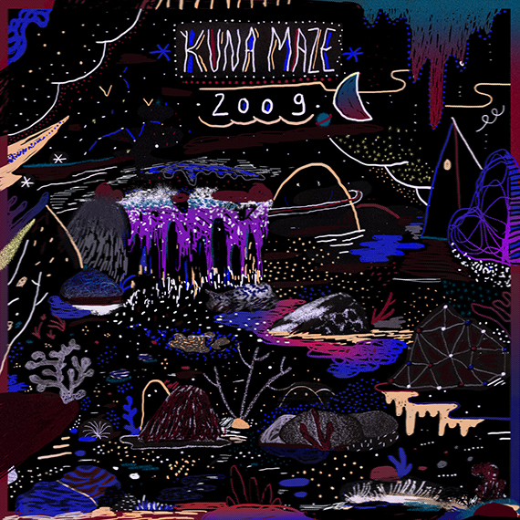 Kuna maze new EP 2009 cover- chill beats hip hop downtempo electro music