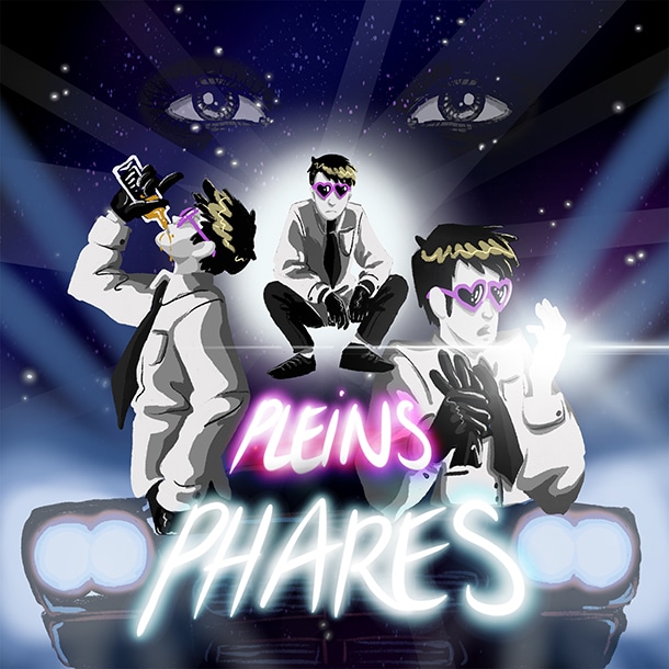 Ibanest - Pleins Phares single cover rap FR RnB Lofi hip hop
