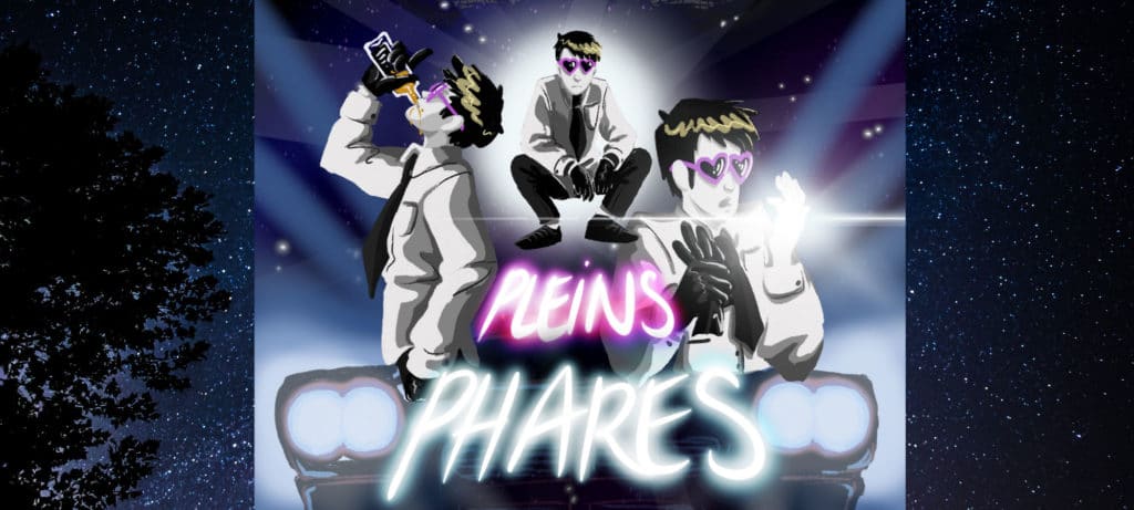 Ibanest - Pleins Phares single cover rap french rnb