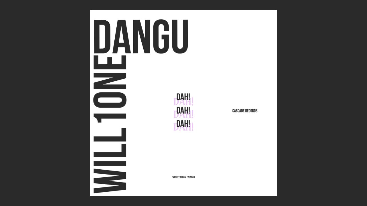 WILL1ONE X Dân Gû - Dah! single tech house music banner