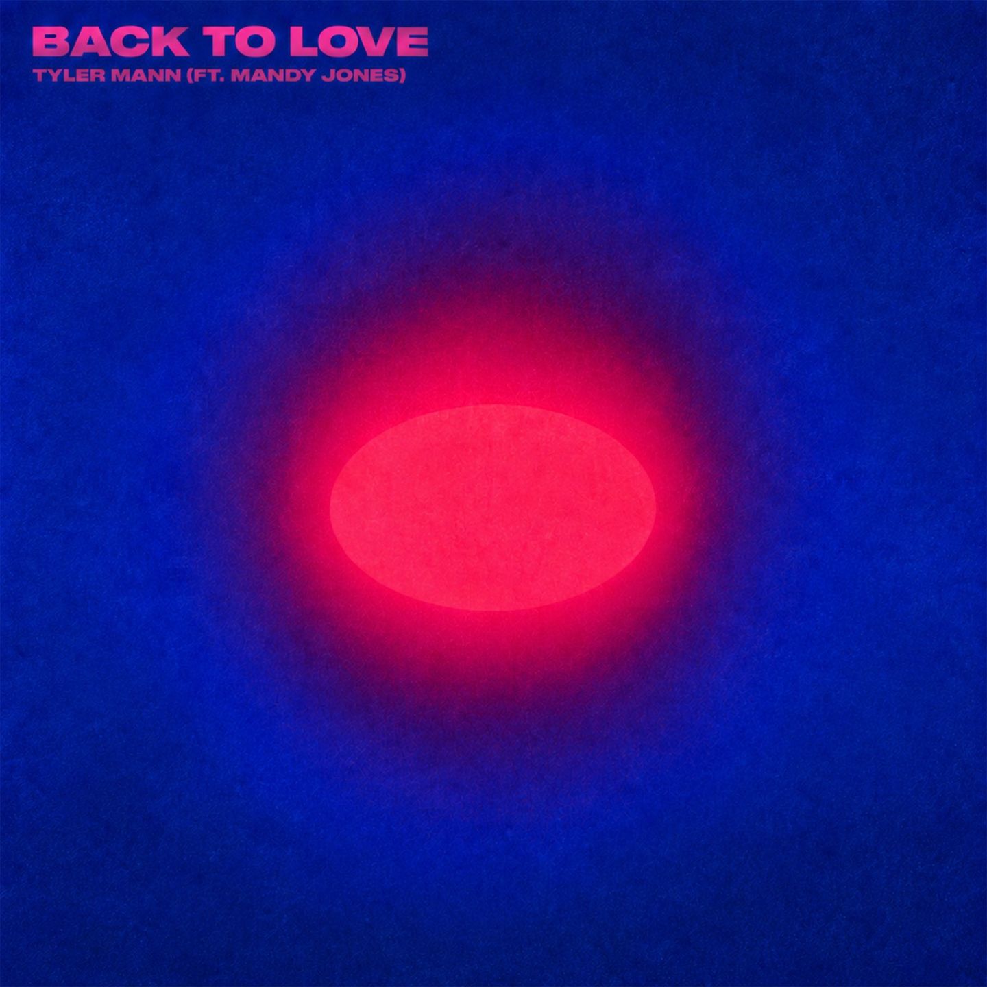 Tyler Mann feat. Mandy Jones – Back To Love single artwork, Cascade Records nu disco single